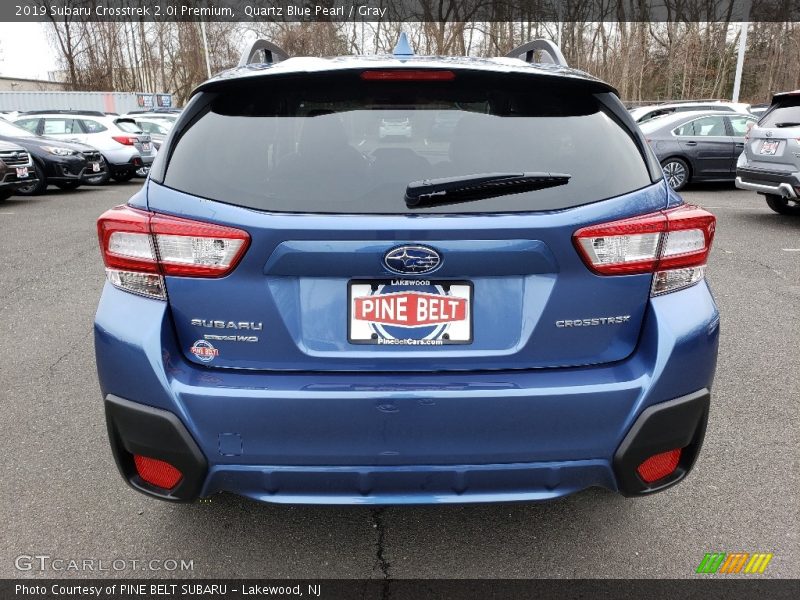 Quartz Blue Pearl / Gray 2019 Subaru Crosstrek 2.0i Premium