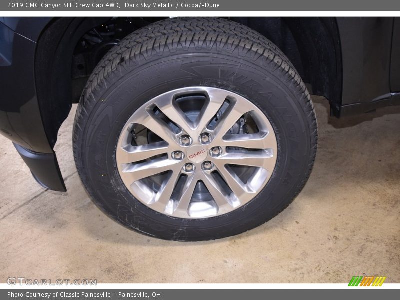 Dark Sky Metallic / Cocoa/­Dune 2019 GMC Canyon SLE Crew Cab 4WD