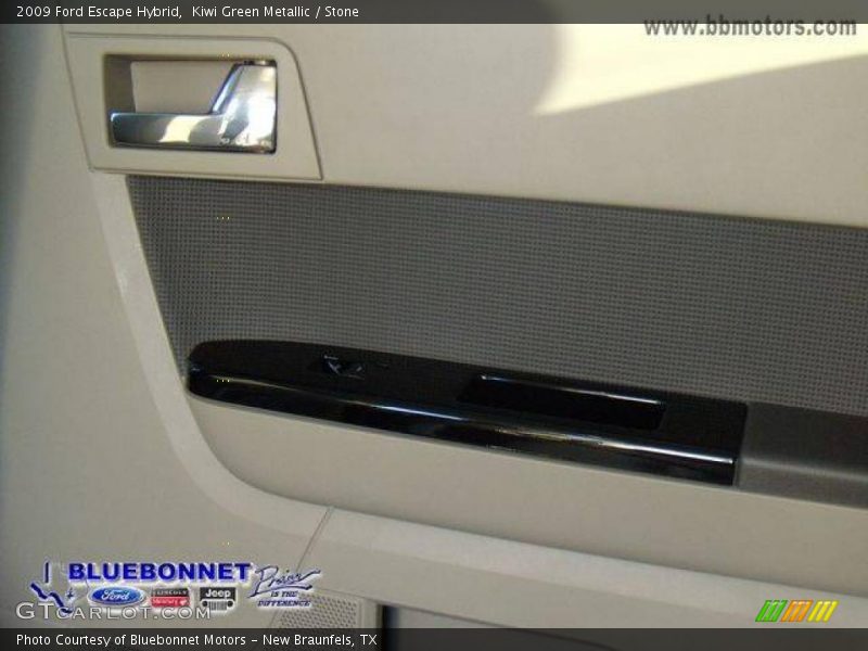 Kiwi Green Metallic / Stone 2009 Ford Escape Hybrid