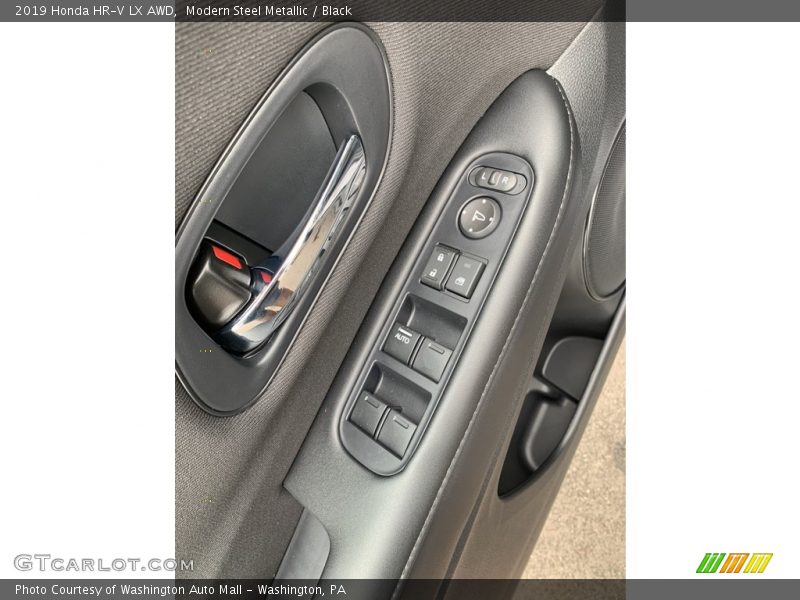 Modern Steel Metallic / Black 2019 Honda HR-V LX AWD