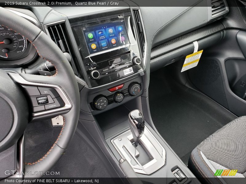 Quartz Blue Pearl / Gray 2019 Subaru Crosstrek 2.0i Premium