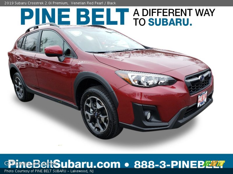 Venetian Red Pearl / Black 2019 Subaru Crosstrek 2.0i Premium