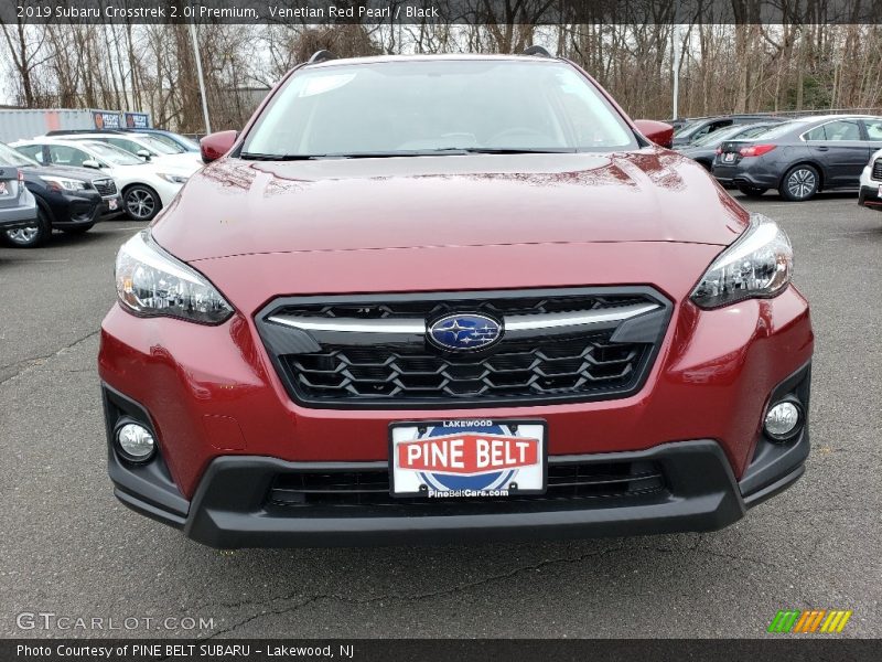 Venetian Red Pearl / Black 2019 Subaru Crosstrek 2.0i Premium