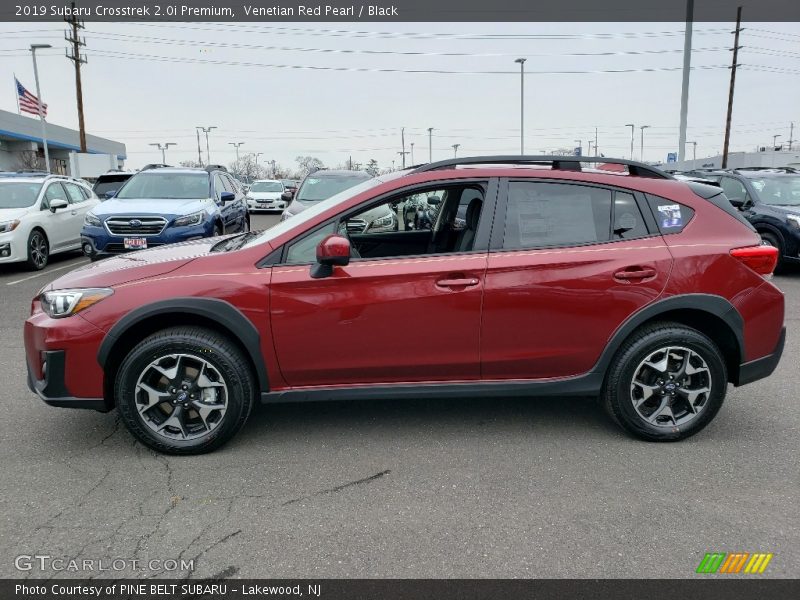 Venetian Red Pearl / Black 2019 Subaru Crosstrek 2.0i Premium