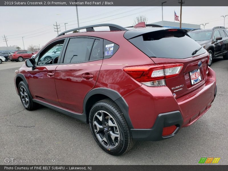 Venetian Red Pearl / Black 2019 Subaru Crosstrek 2.0i Premium