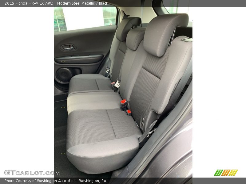 Modern Steel Metallic / Black 2019 Honda HR-V LX AWD