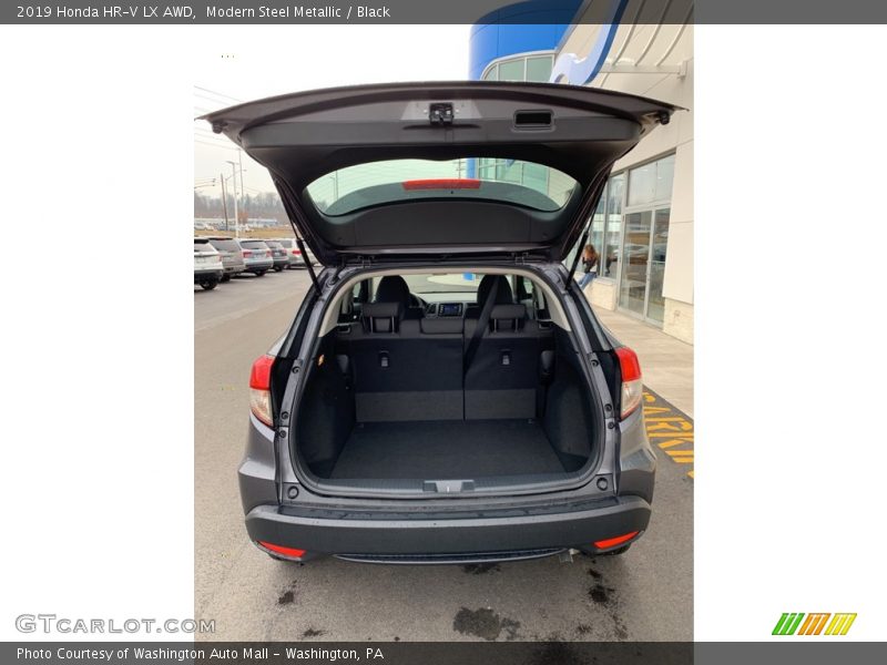 Modern Steel Metallic / Black 2019 Honda HR-V LX AWD