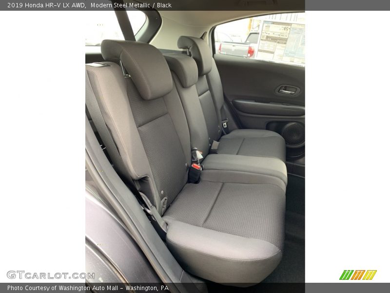 Modern Steel Metallic / Black 2019 Honda HR-V LX AWD