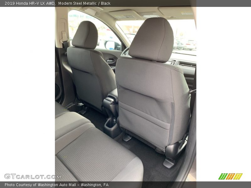 Modern Steel Metallic / Black 2019 Honda HR-V LX AWD