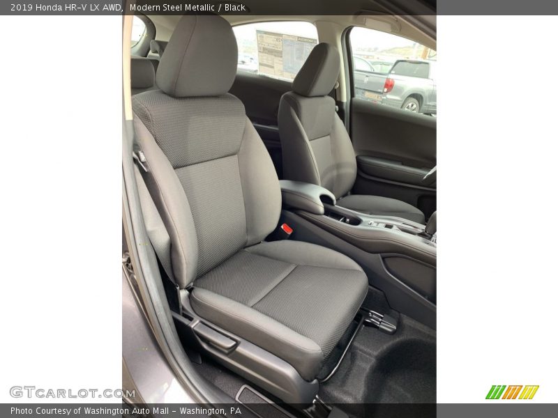 Modern Steel Metallic / Black 2019 Honda HR-V LX AWD