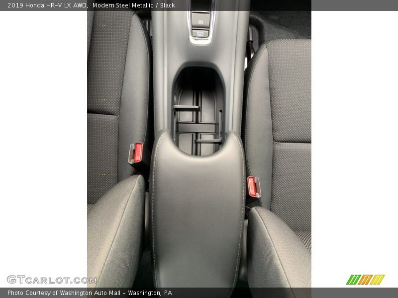 Modern Steel Metallic / Black 2019 Honda HR-V LX AWD