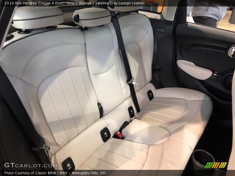 Rear Seat of 2019 Hardtop Cooper 4 Door