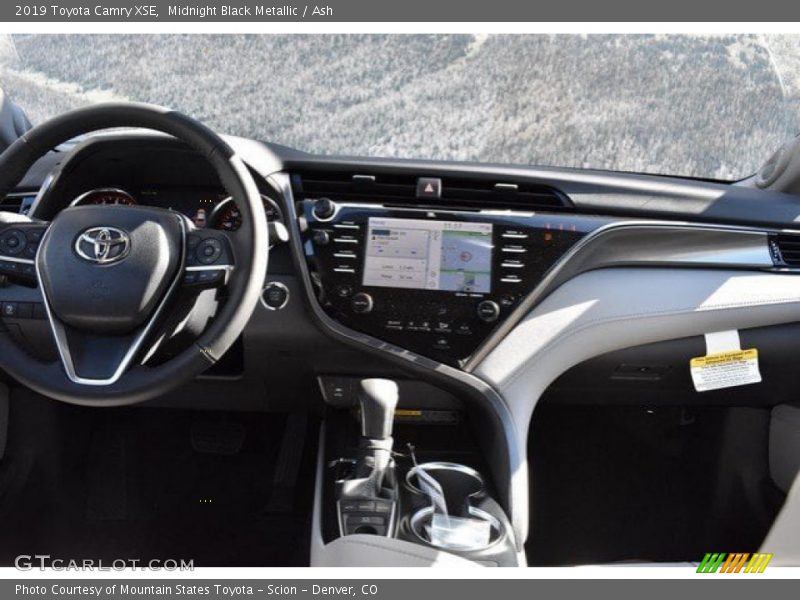 Midnight Black Metallic / Ash 2019 Toyota Camry XSE
