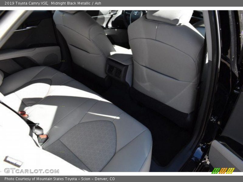 Midnight Black Metallic / Ash 2019 Toyota Camry XSE