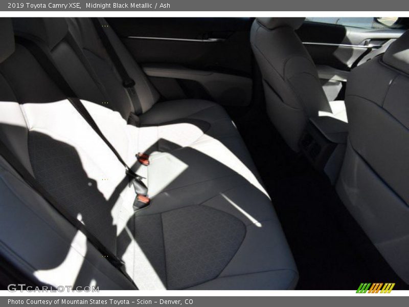 Midnight Black Metallic / Ash 2019 Toyota Camry XSE