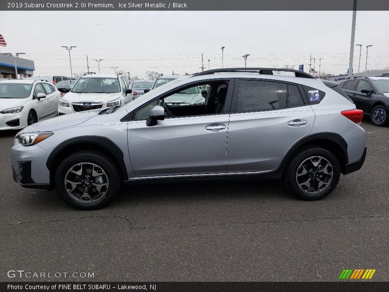 Ice Silver Metallic / Black 2019 Subaru Crosstrek 2.0i Premium