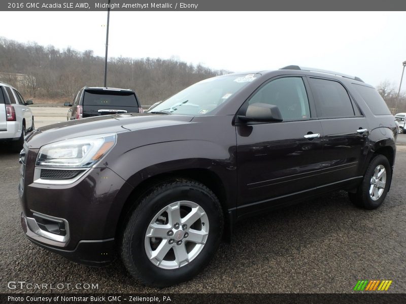 Midnight Amethyst Metallic / Ebony 2016 GMC Acadia SLE AWD
