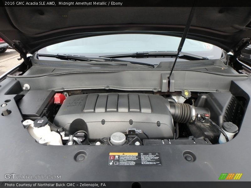 Midnight Amethyst Metallic / Ebony 2016 GMC Acadia SLE AWD