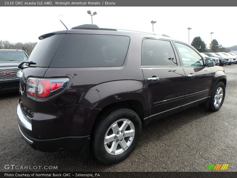 Midnight Amethyst Metallic / Ebony 2016 GMC Acadia SLE AWD