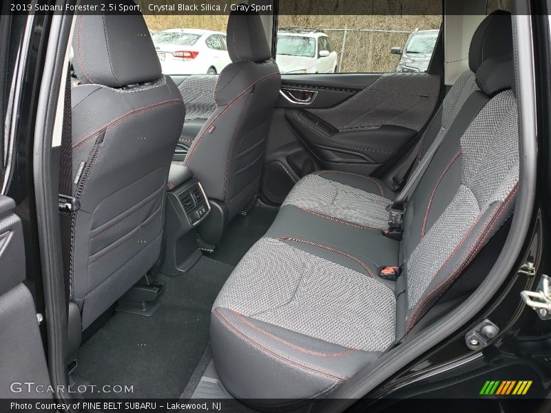Rear Seat of 2019 Forester 2.5i Sport