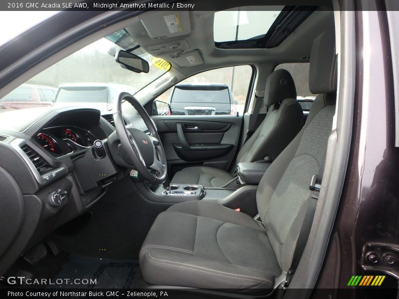 Midnight Amethyst Metallic / Ebony 2016 GMC Acadia SLE AWD