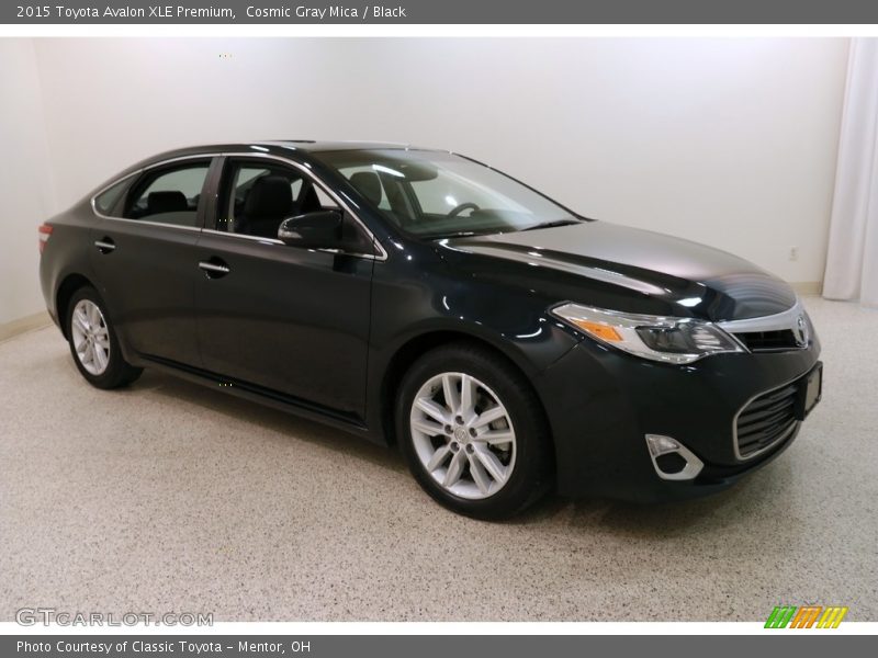 Cosmic Gray Mica / Black 2015 Toyota Avalon XLE Premium