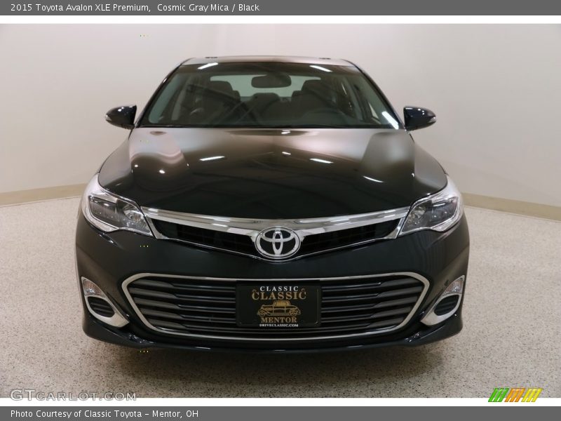 Cosmic Gray Mica / Black 2015 Toyota Avalon XLE Premium
