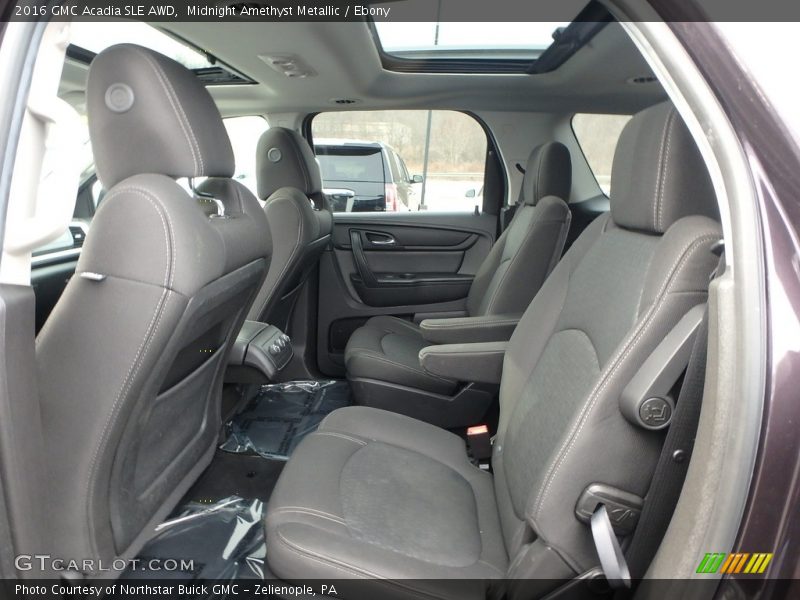 Midnight Amethyst Metallic / Ebony 2016 GMC Acadia SLE AWD