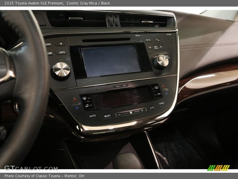 Cosmic Gray Mica / Black 2015 Toyota Avalon XLE Premium