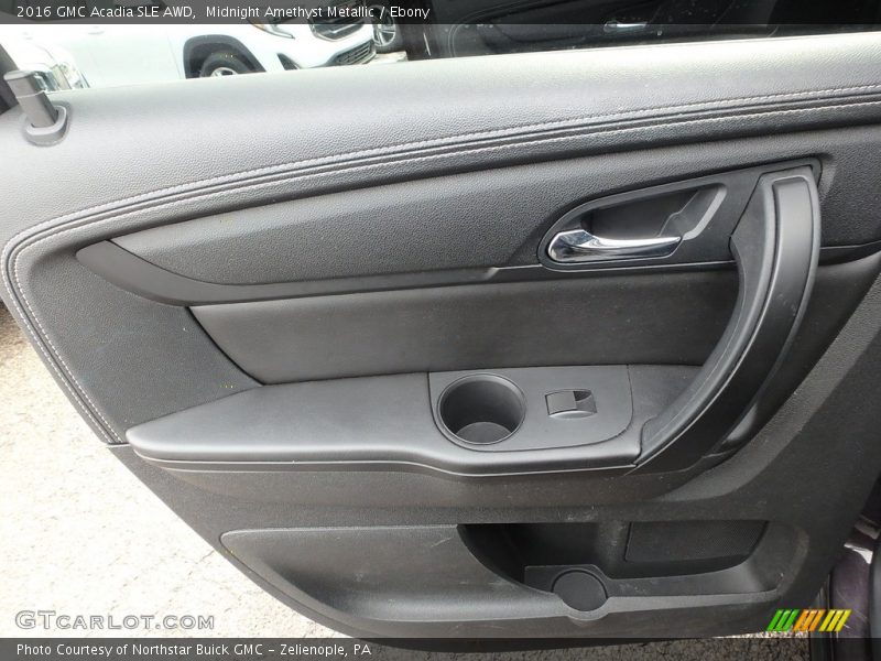 Midnight Amethyst Metallic / Ebony 2016 GMC Acadia SLE AWD