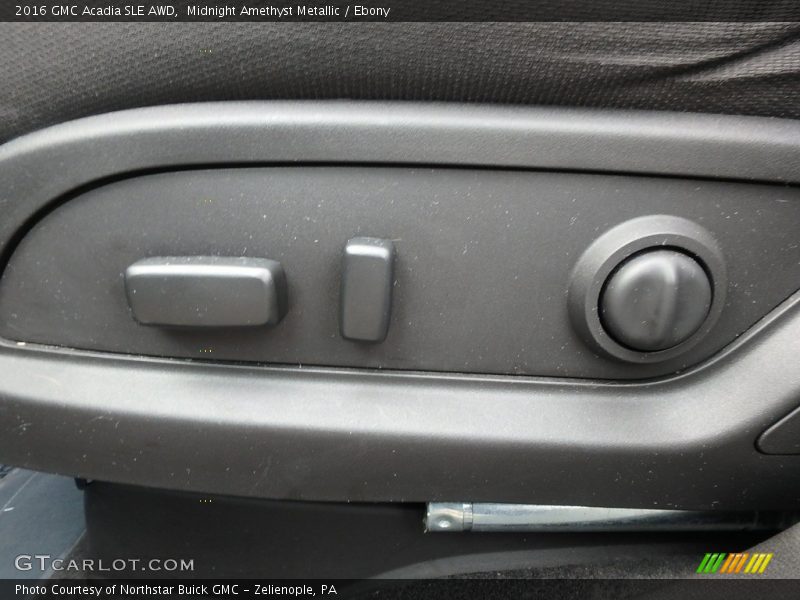Midnight Amethyst Metallic / Ebony 2016 GMC Acadia SLE AWD