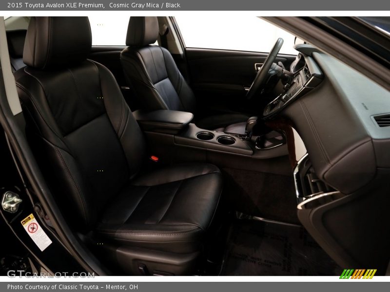 Cosmic Gray Mica / Black 2015 Toyota Avalon XLE Premium