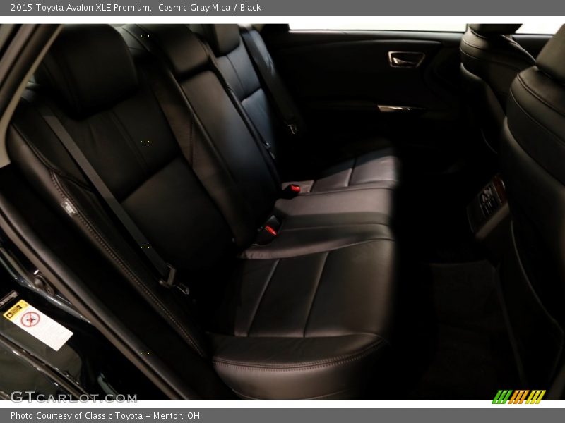 Cosmic Gray Mica / Black 2015 Toyota Avalon XLE Premium