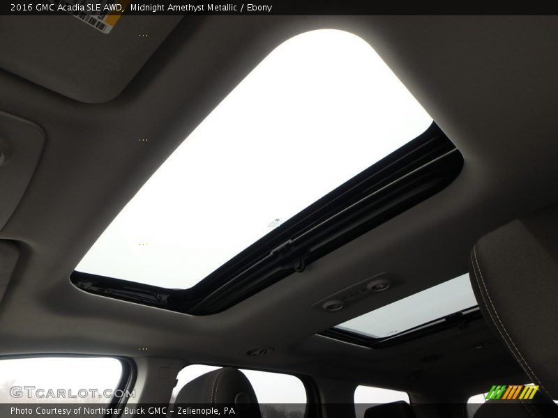 Midnight Amethyst Metallic / Ebony 2016 GMC Acadia SLE AWD