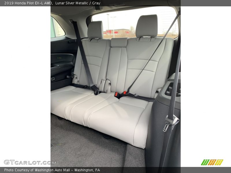 Lunar Silver Metallic / Gray 2019 Honda Pilot EX-L AWD