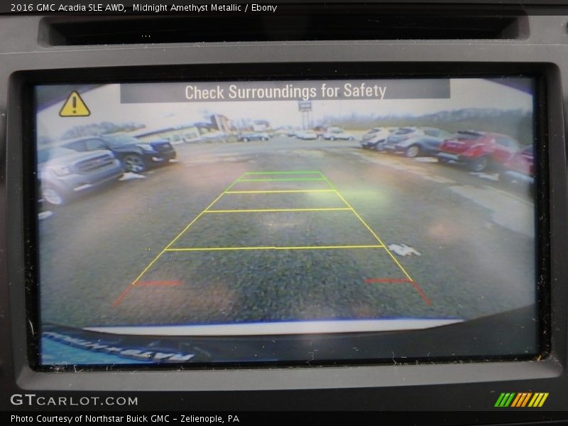 Midnight Amethyst Metallic / Ebony 2016 GMC Acadia SLE AWD