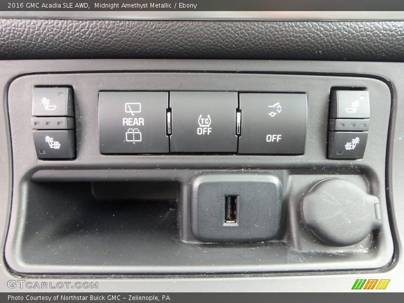 Midnight Amethyst Metallic / Ebony 2016 GMC Acadia SLE AWD