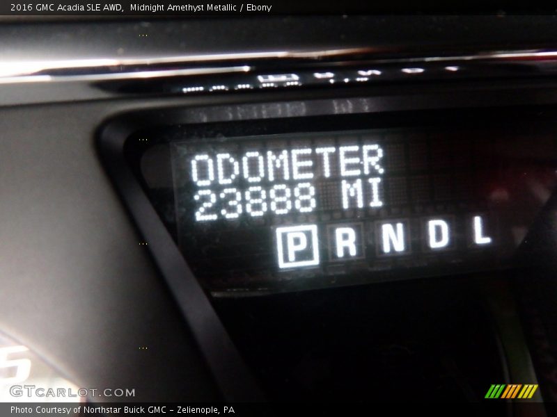 Midnight Amethyst Metallic / Ebony 2016 GMC Acadia SLE AWD