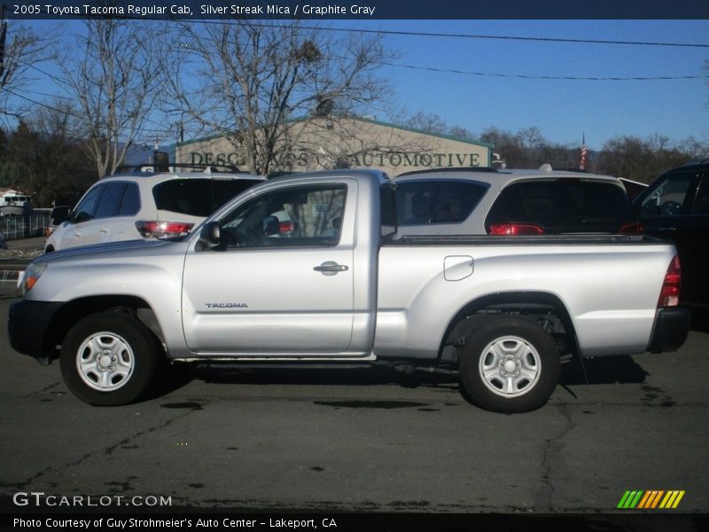 Silver Streak Mica / Graphite Gray 2005 Toyota Tacoma Regular Cab