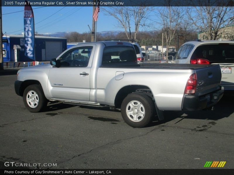 Silver Streak Mica / Graphite Gray 2005 Toyota Tacoma Regular Cab