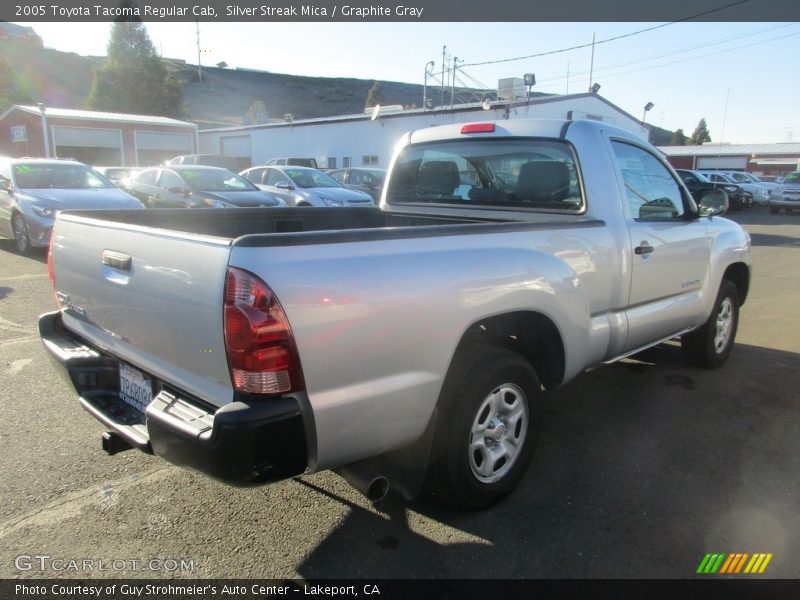 Silver Streak Mica / Graphite Gray 2005 Toyota Tacoma Regular Cab