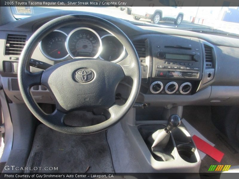 Silver Streak Mica / Graphite Gray 2005 Toyota Tacoma Regular Cab
