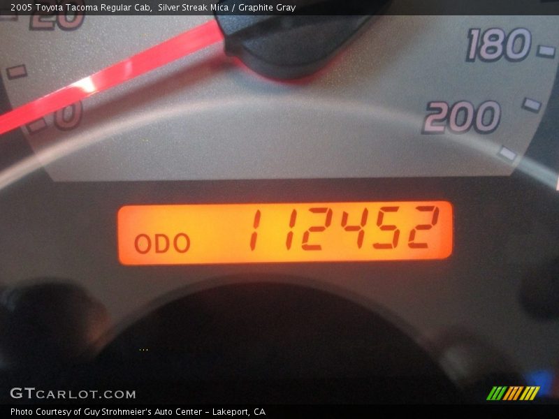 Silver Streak Mica / Graphite Gray 2005 Toyota Tacoma Regular Cab