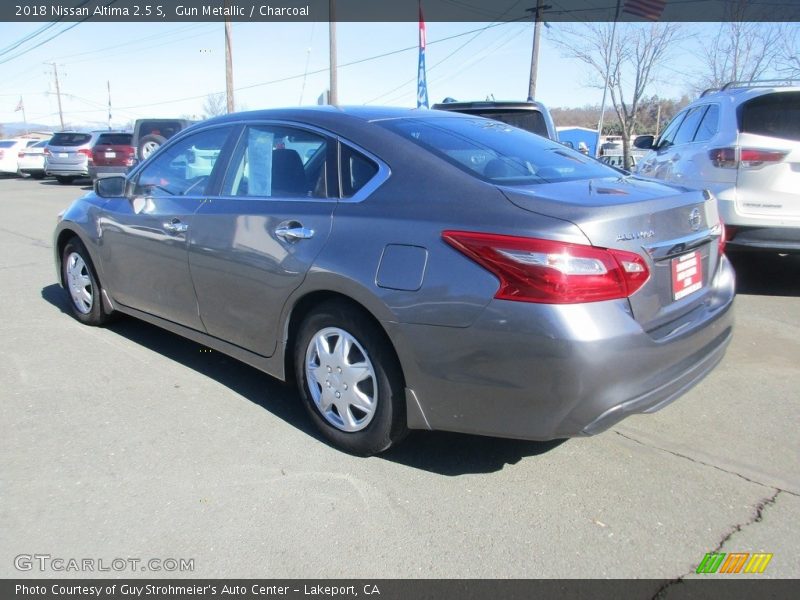 Gun Metallic / Charcoal 2018 Nissan Altima 2.5 S