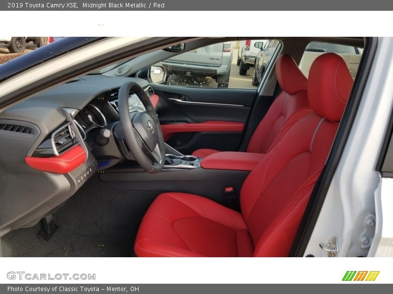  2019 Camry XSE Red Interior