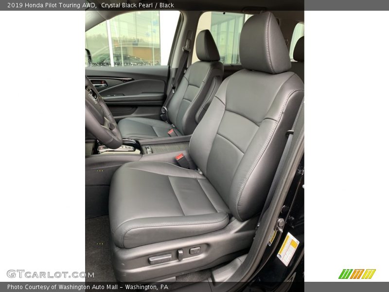 Crystal Black Pearl / Black 2019 Honda Pilot Touring AWD