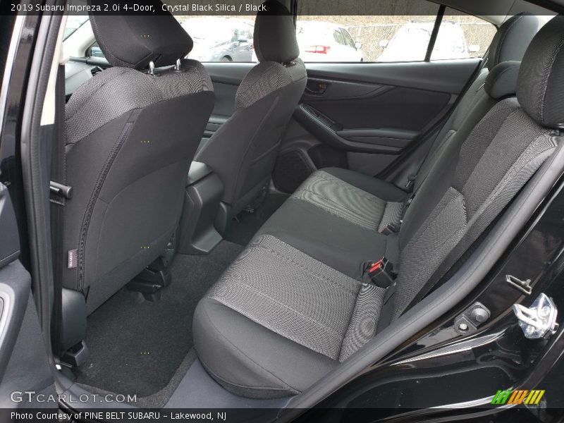 Rear Seat of 2019 Impreza 2.0i 4-Door