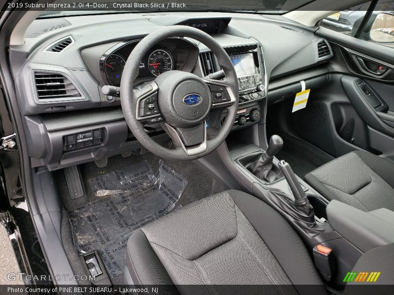  2019 Impreza 2.0i 4-Door Black Interior