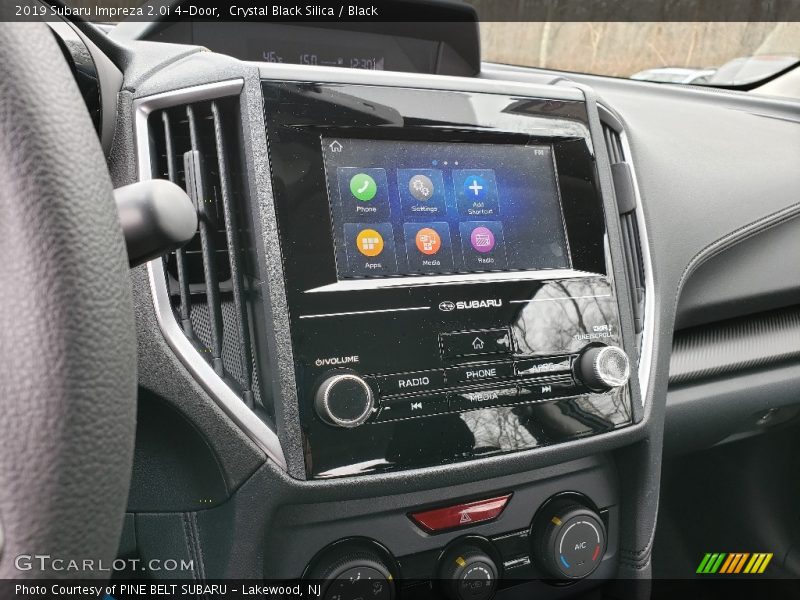 Crystal Black Silica / Black 2019 Subaru Impreza 2.0i 4-Door