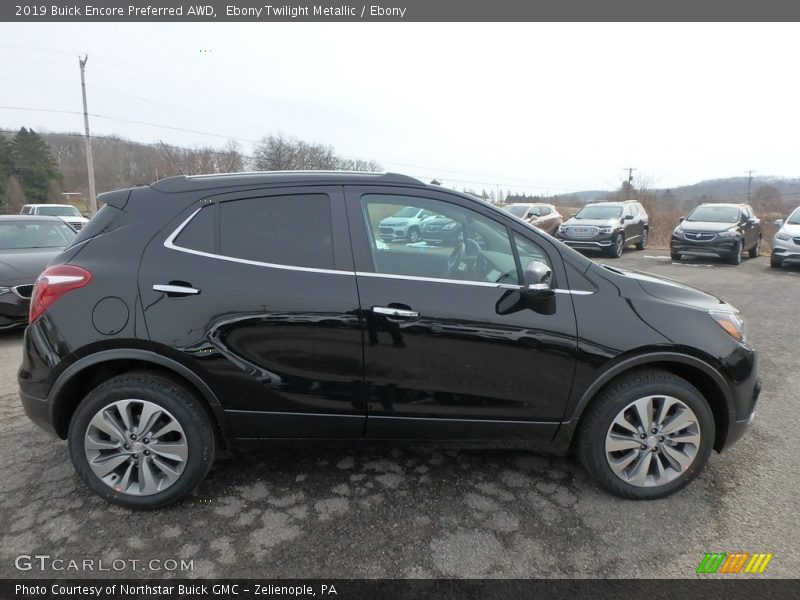  2019 Encore Preferred AWD Ebony Twilight Metallic